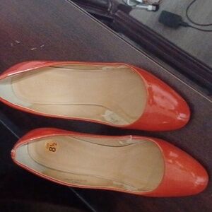 J. Crew Women's Bright Orange Heels